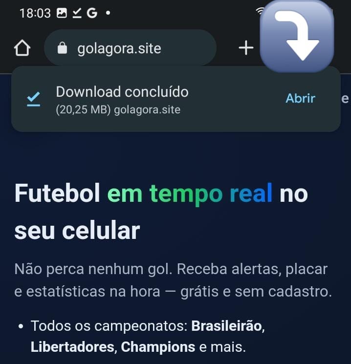 Passo 2 — Abrir arquivo